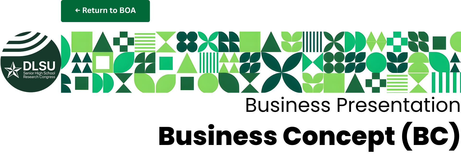 [Business] Business Concept (BC)
