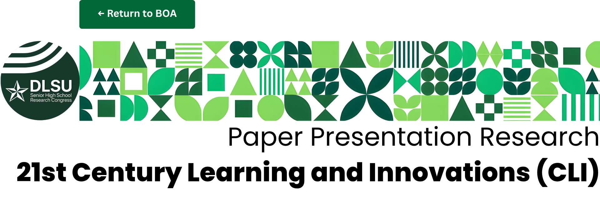 [Paper] 21st Century Learning and Innovations (CLI)