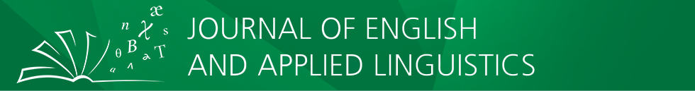 Journal of English and Applied Linguistics