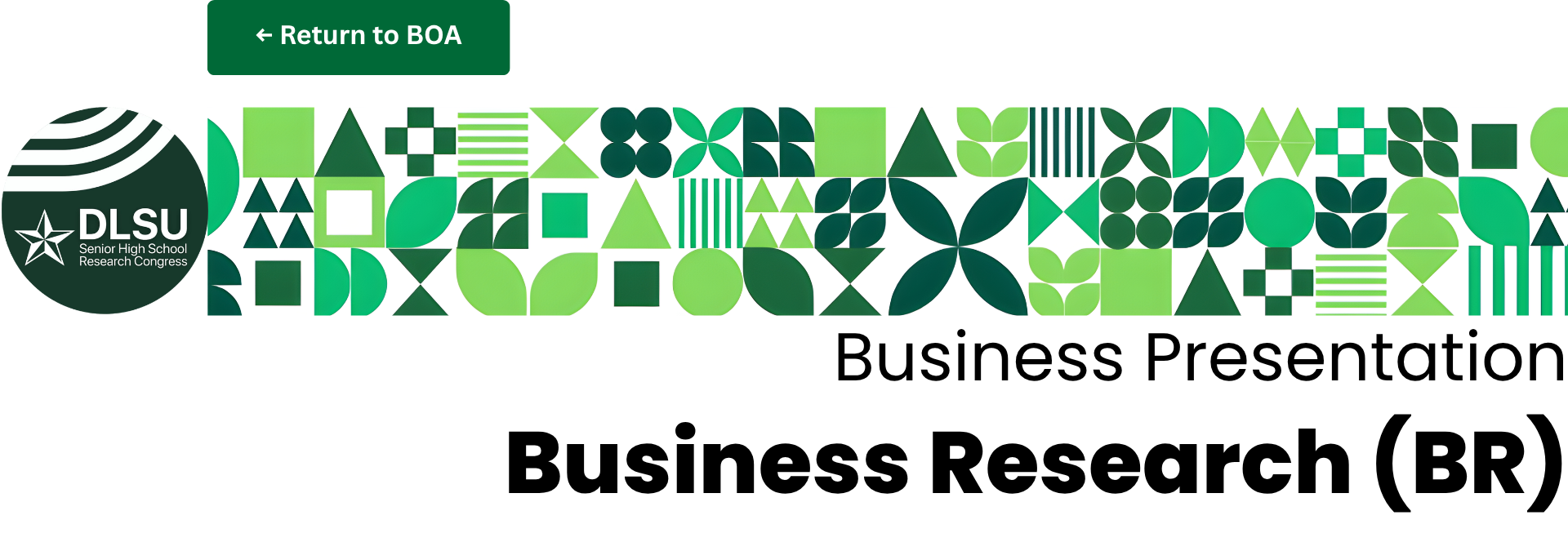 [Business] Business Research (BR)